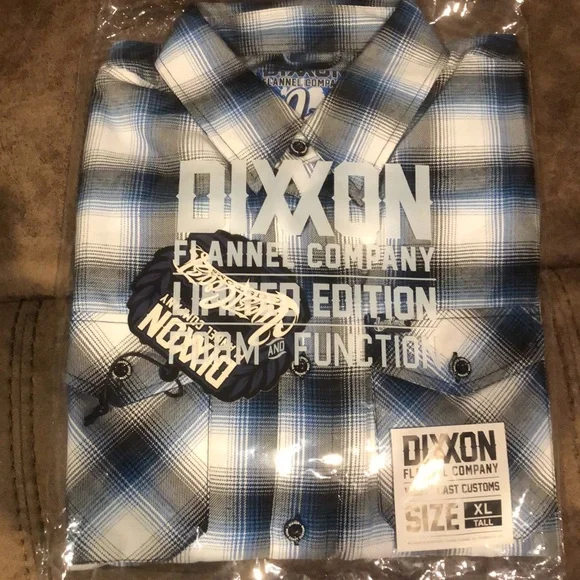 Dixxon West coast customs flannel BNIB
